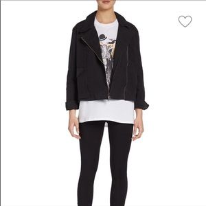 Pjk Canvas and Leather Jacket